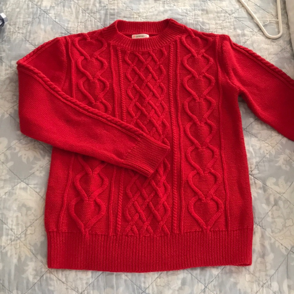 Crewcuts Red Sweater